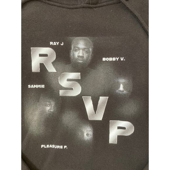 2025 Concert Hoodie RSVP Millennium Tour Mens XL Rappers Ray Jay Pleasure P - Picture 2 of 6